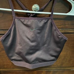 Size Medium Nike Purple Dri-Fit Sports Bra. No padding included.